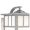 Vaxcel Mission Stainless Steel 1 Light Rectangle Outdoor Wall Lantern White Glass OW14673ST - alternate 6